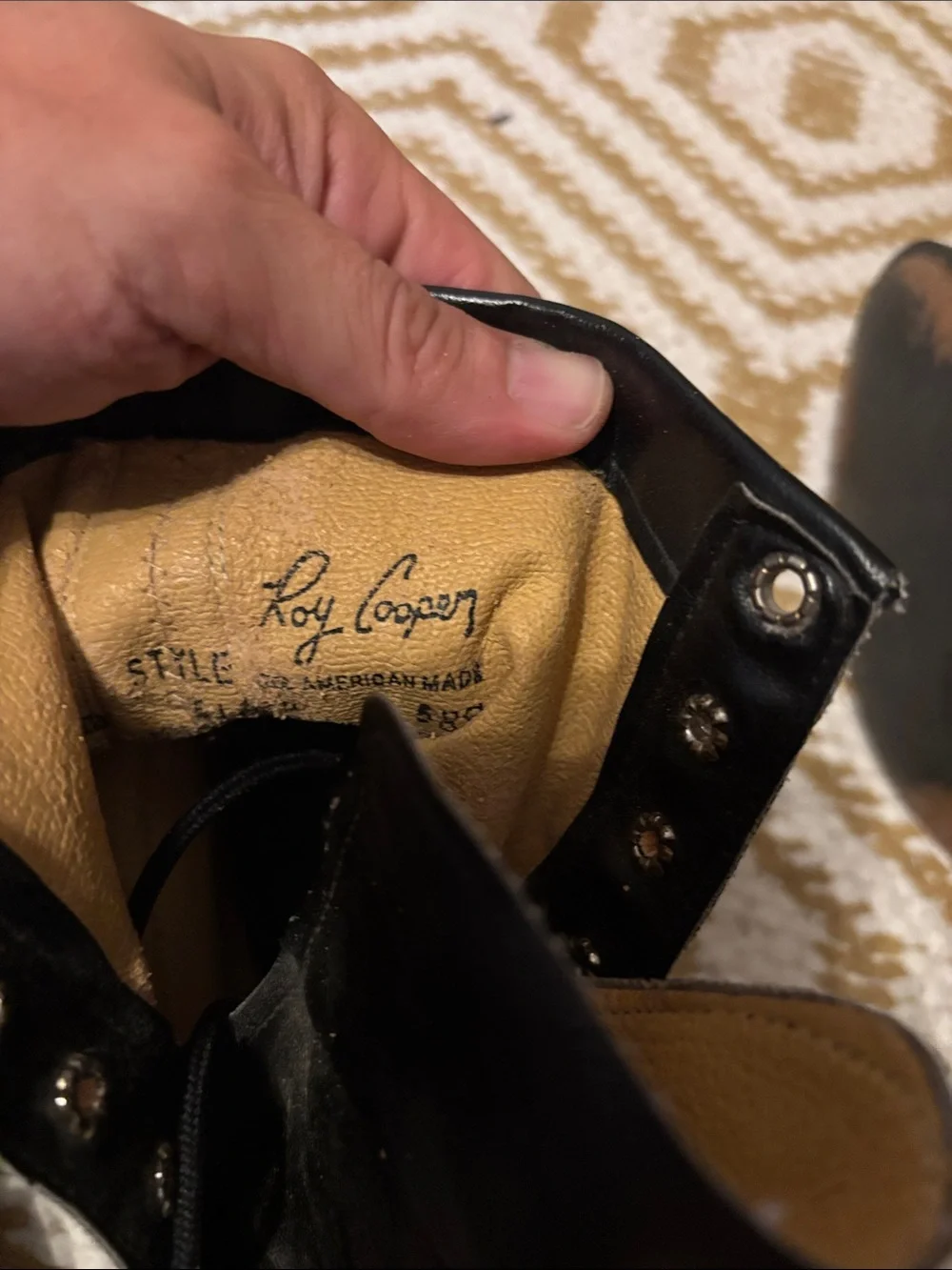Vintage Roy Cooper boots